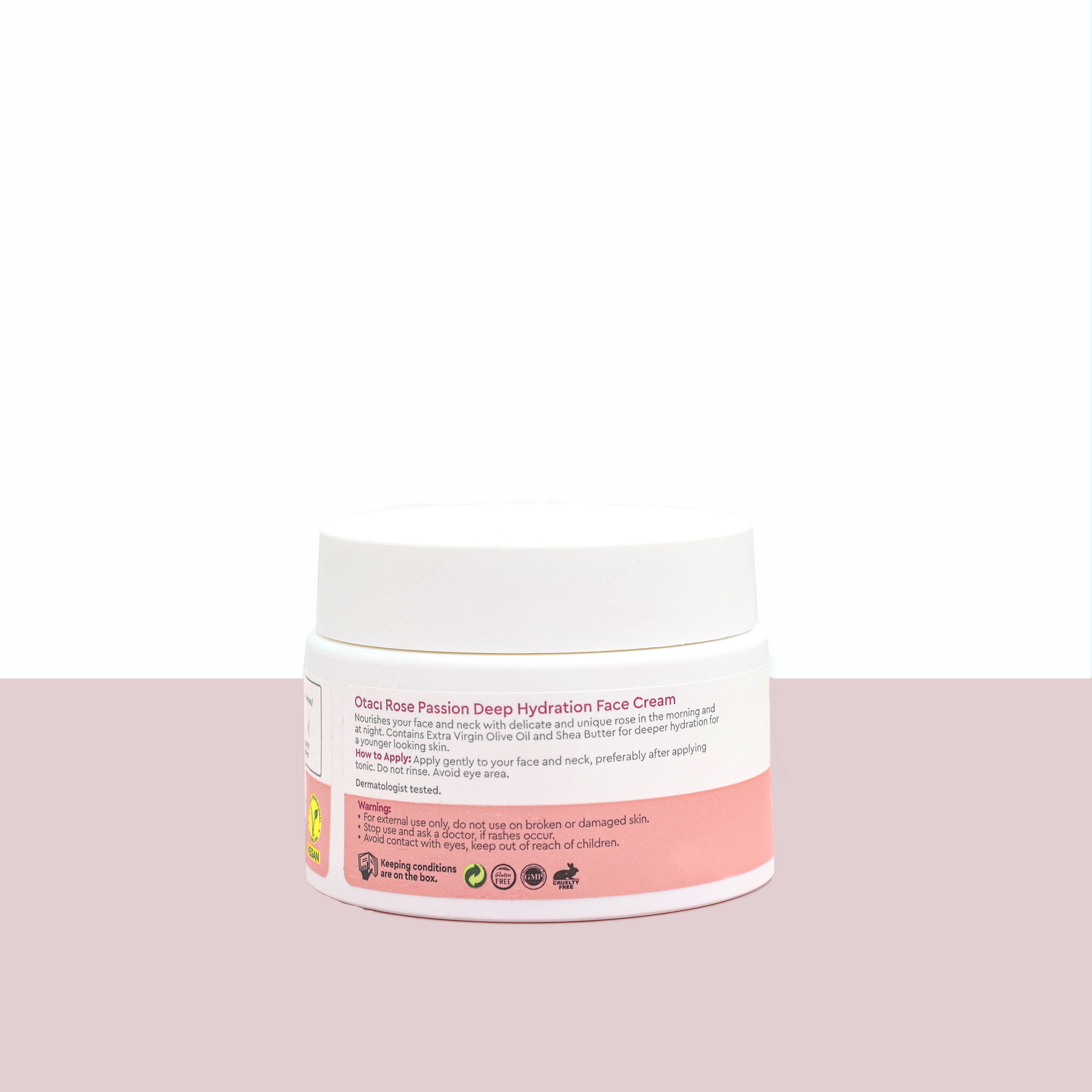 Otaci™ Rose Deep Hydration Face Cream - 50ML