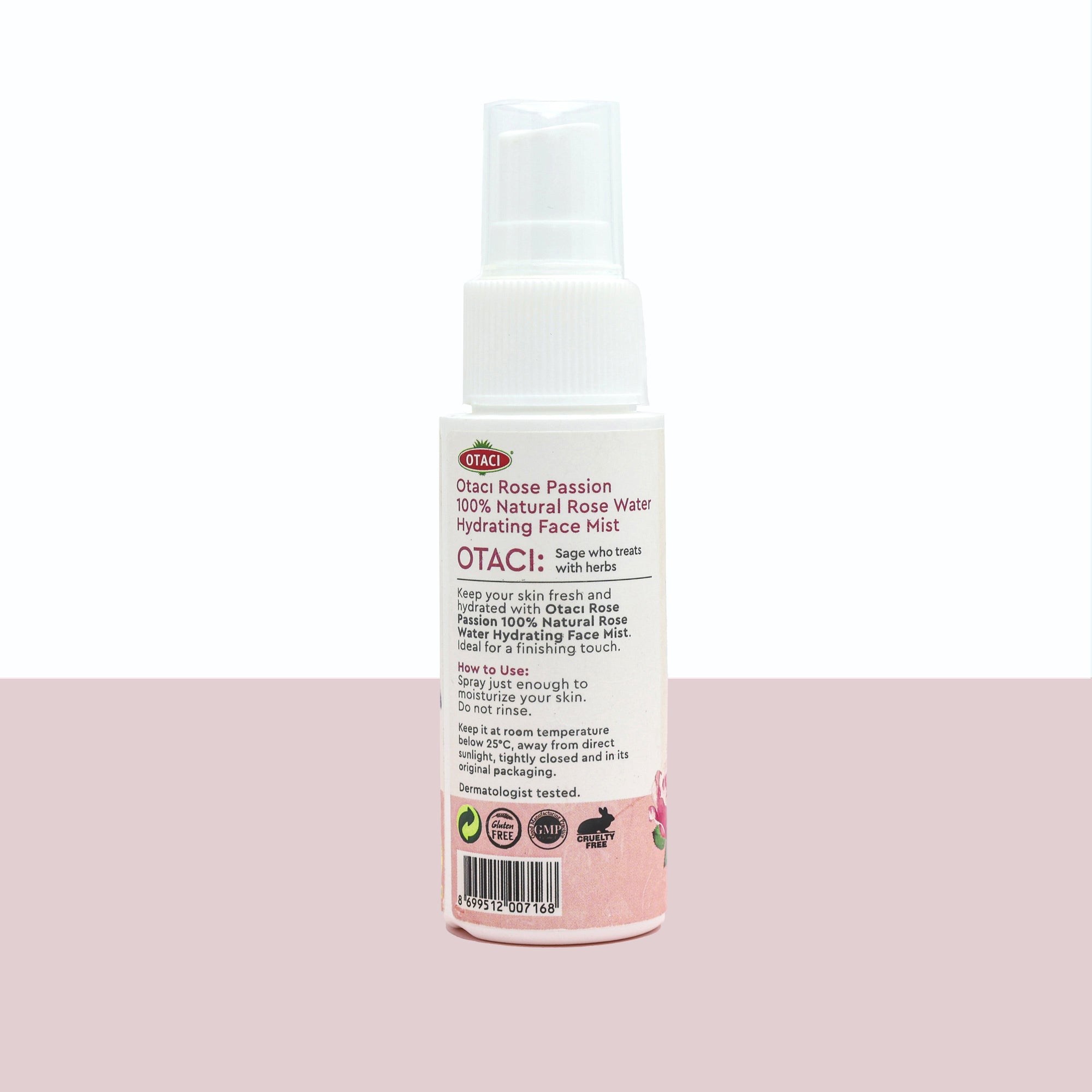 Otaci™ Rose Passion Water Hydrating Face Mist -  50mL